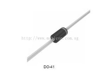 UTC - 1N4004G GLASS PASSIVATED SILICON RECTIFIER