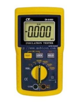 LUTRON DI-6400 Insulation Tester, +DMM