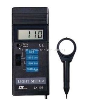 LUTRON LX-108 LIGHT METER