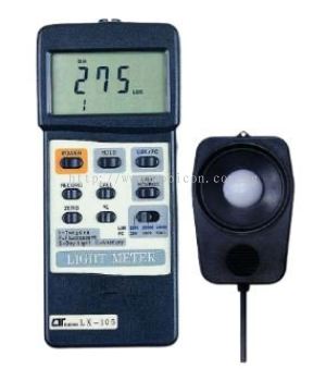 LUTRON LX-105 LIGHT METER, RS-232