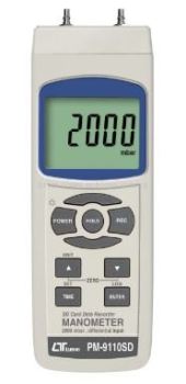 LUTRON PM-9110SD MANOMETER, 2000 MBAR