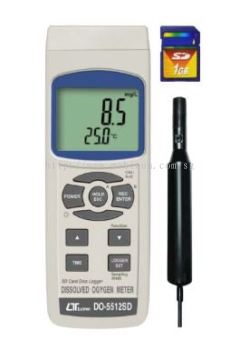 LUTRON DO-5512SD Dissolved Oxygen Meter + SD Card real time recorder