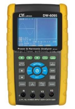 LUTRON DW-6095 3 PHASE POWER ANALYZER WITH HARMONIC MEASUREMENT