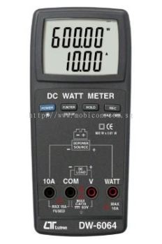 LUTRON DW-6064 DC WATT METER