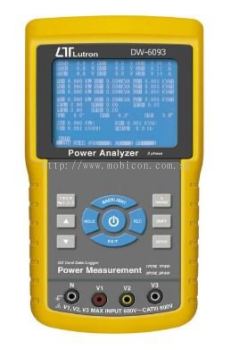 LUTRON DW-6093 3 PHASE POWER ANALYZER