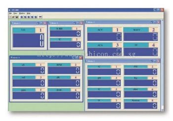 LUTRON SW-808 4 METERS DATA ACQUISITION SOFTWARE