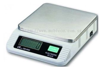 LUTRON GM-5000 DIGITAL SCALE, 5000g x 1g, RS-232