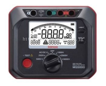 SANWA MG5000 High Voltage (5000V) Insulation Resistance Tester