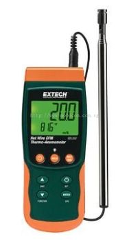 EXTECH SDL350 : Hot Wire CFM Thermo-Anemometer/Datalogger