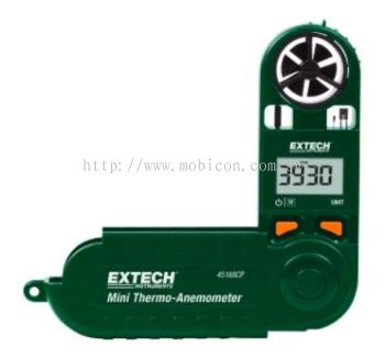 EXTECH 45168CP : Mini Thermo-Anemometer with Built-in Compass