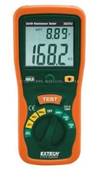 EXTECH 382252 : Earth Ground Resistance Tester Kit