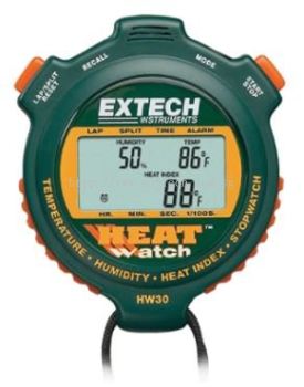 EXTECH HW30 : HeatWatch™ Humidity/Temperature Stopwatch