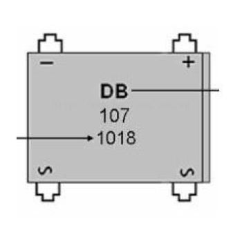 LRC DB102 Bridge Rectifier