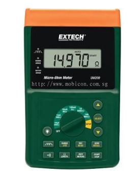 EXTECH UM200 : High Resolution Micro-Ohm Meter