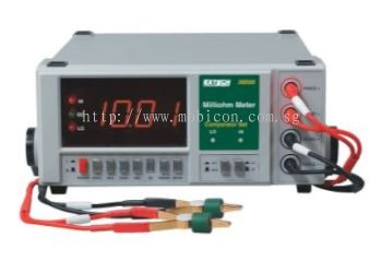 EXTECH 380560 : High Resolution Precision Milliohm Meter (110VAC)