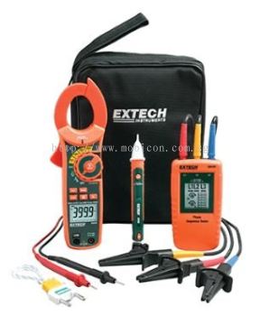 EXTECH MA640-K : Phase Rotation/Clamp Meter Test Kit