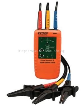 EXTECH 480403 : Motor Rotation and 3-Phase Tester