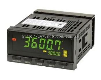 OMRON K3HB-R Digital Rotary Pulse Meter Capable of 50 kHz Measurements