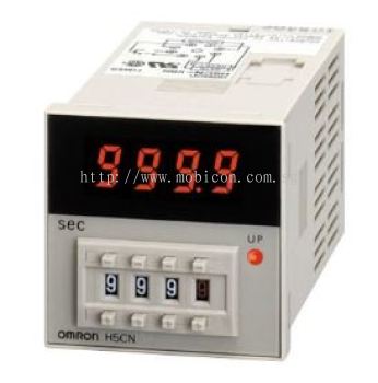 OMRON H5CN Miniature DIN-sized (48 x 48 mm) Quartz Timer with Abundant Series Versions