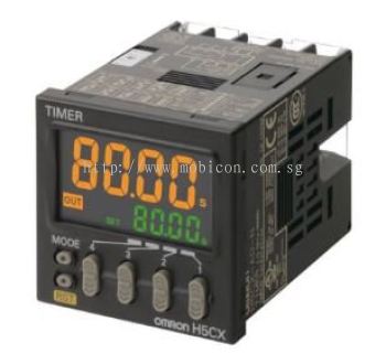 OMRON H5CX DIN 48 &times; 48-mm Multifunction Digital Timer/2-stage Digital Timer