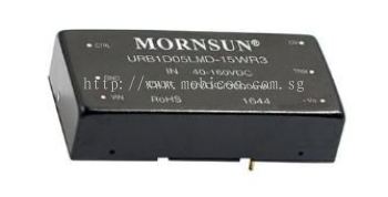 Mornsun Chassis-mounted DC/DC converter URB1D_LMD-15WR3