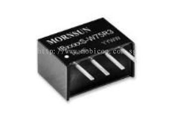 Mornsun SIP DC/DC converter IB05_S-W75R3 Series