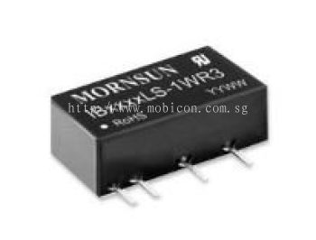 Mornsun SIP DC/DC converter IB05_LS-1WR3 Series