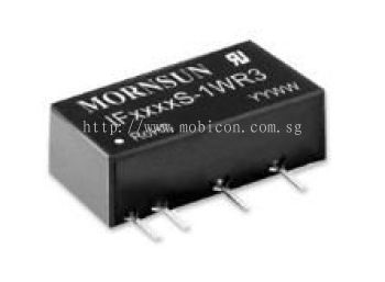 Mornsun SIP DC/DC converter IF05_S-1WR3 Series