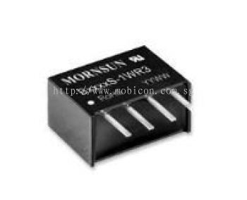 Mornsun SIP DC/DC converter B_S-1WR3 Series