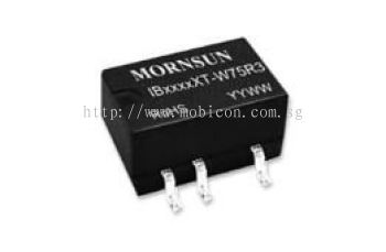 Mornsun SMD DC/DC converter IB05_XT-W75R3 series