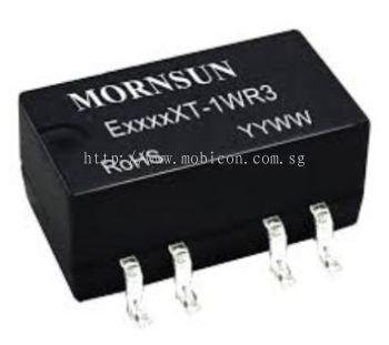 Mornsun SIP DC/DC converter E05_S-1WR3