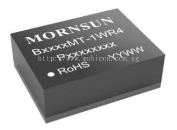 Mornsun SMD DC-DC converter BxxxxMT-1WR4