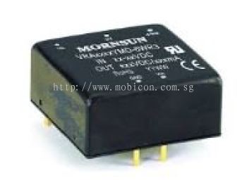 Mornsun 1"x1" metal package DC/DC converter VRA_YMD-6WR3