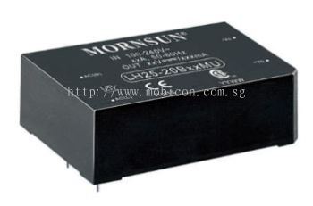 Mornsun Industrial AC-DC converter LH25-20BxxMU