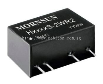 Mornsun SIP DC-DC converter H_S-2WR2