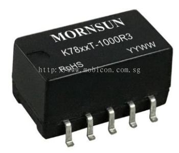 Mornsun SMD DC/DC converter K78_T-1000R3 Series