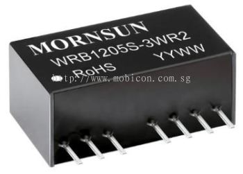 Mornsun Enclosed DC/DC converter module WRB_S-3WR2