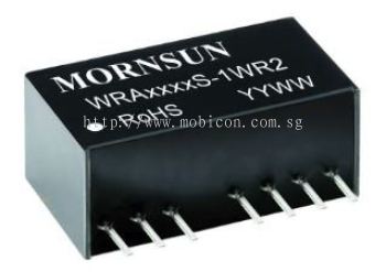 Mobicon-Remote Electronic Pte Ltd : Mornsun Enclosed DC/DC Converter Module WRB_S-1WR2