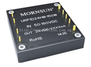 Mornsun Metal package DC/DC converter URF1D_QB