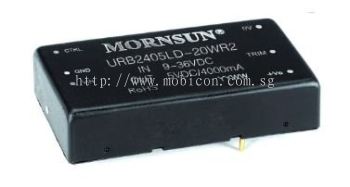 Mobicon-Remote Electronic Pte Ltd : Mornsun Metal Package DC/DC Converter URB_LD-20WR3