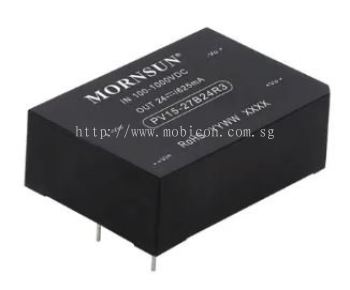 MORNSUN PV15-27BxxR3 Series Encapsulated DC-DC converter