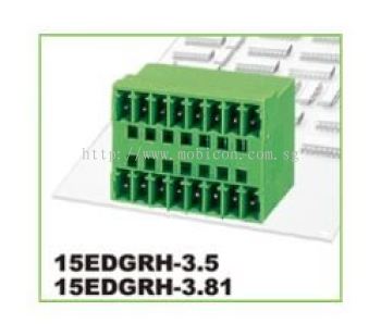 DEGSON 15EDGRH-3.5/3.81 PLUGGABLE TERMINAL BLOCK