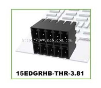 DEGSON 15EDGRHB-THR-3.81 PLUGGABLE TERMINAL BLOCK