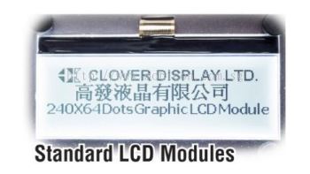 Clover Display CV4101A Module Size L x W (mm) 80.00 x 36.00