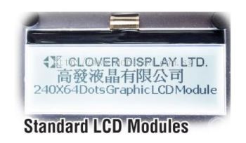 Clover Display CV240160C Module Size L x W (mm) 77.00 x 54.20