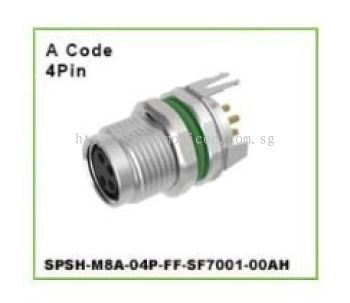 DEGSON SPSH-M8A-04P-FF-SF7001-00AH M8 SERIES CIRCULAR CONNECTION