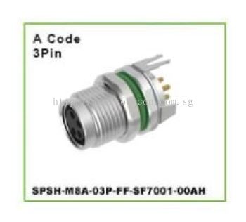 DEGSON SPSH-M8A-03P-FF-SF7001-00AH M8 SERIES CIRCULAR CONNECTION