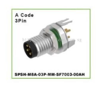 DEGSON SPSH-M8A-03P-MM-SF7003-00AH M8 SERIES CIRCULAR CONNECTION