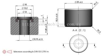 Standex MS02-NBR Series Magnetic Float