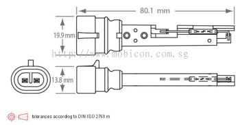 Standex R12468 Series Liquid Level Sensor